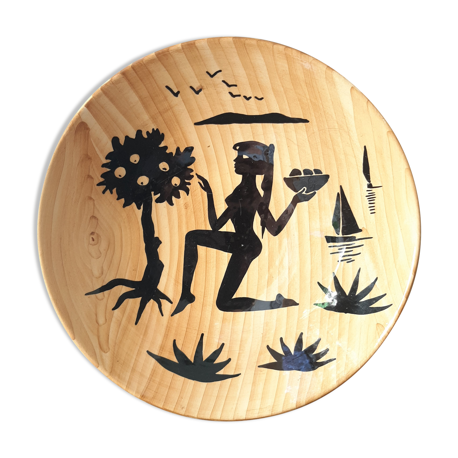 Dish Grandjean Jourdan Vallauris