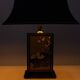 Stunning Maison Le Dauphin Pagode Design Table Lamps France 1970's