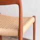 Chaises danoises en teck Mid-Century par Niels O. Møller # 77, set de 8