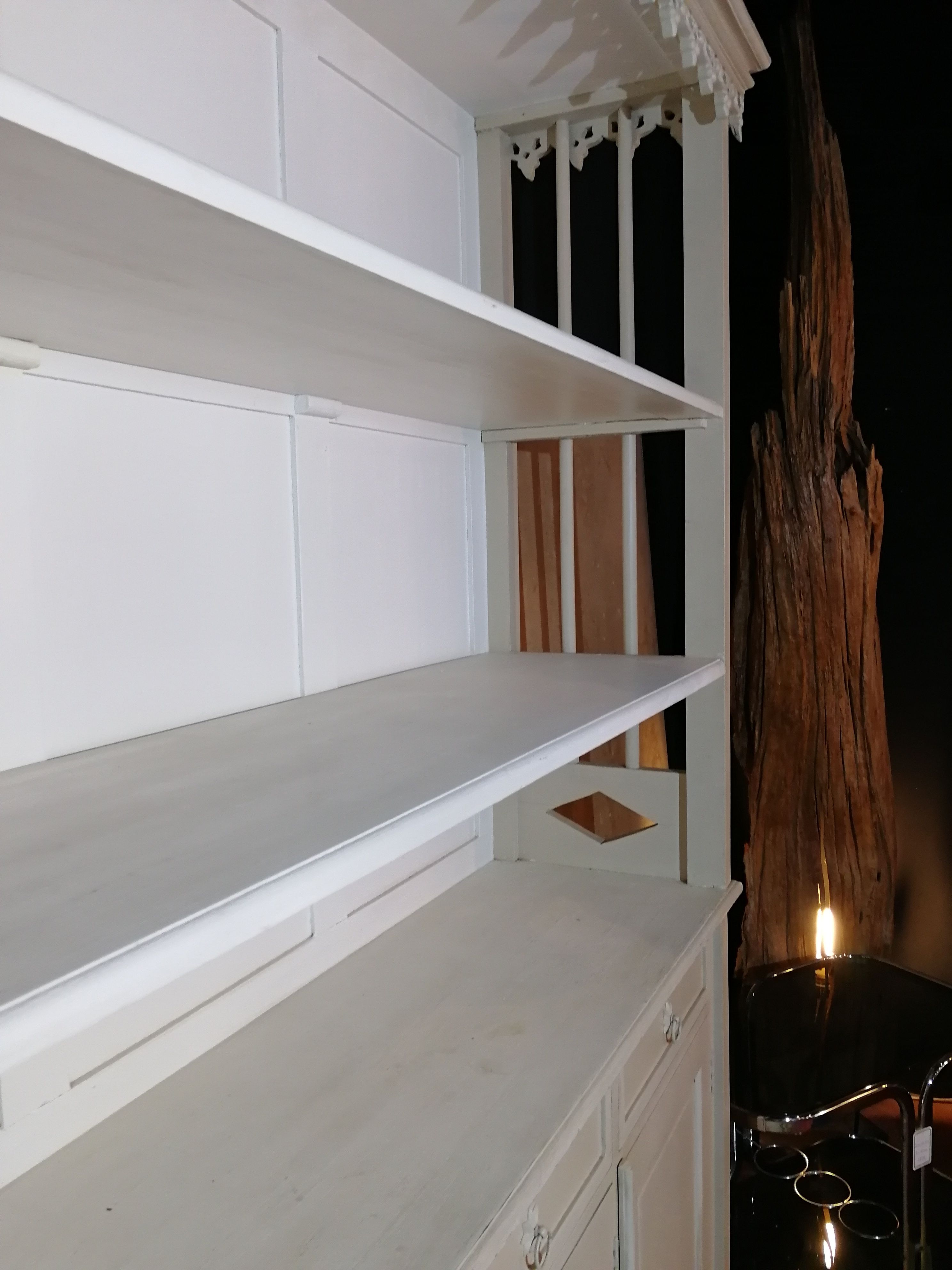 Furniture of old loom and shelf 216 cm 42 x 199 cm