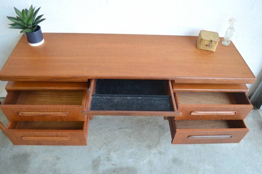 Teak desk by G-Plan 152cm