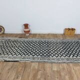 Handmade wool Berber rug 340 X 120 CM