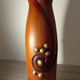 Vase collaboration between G de Bryun and Atelier Dubois at Bouffioulx.