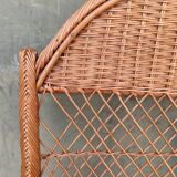 Rattan armchair