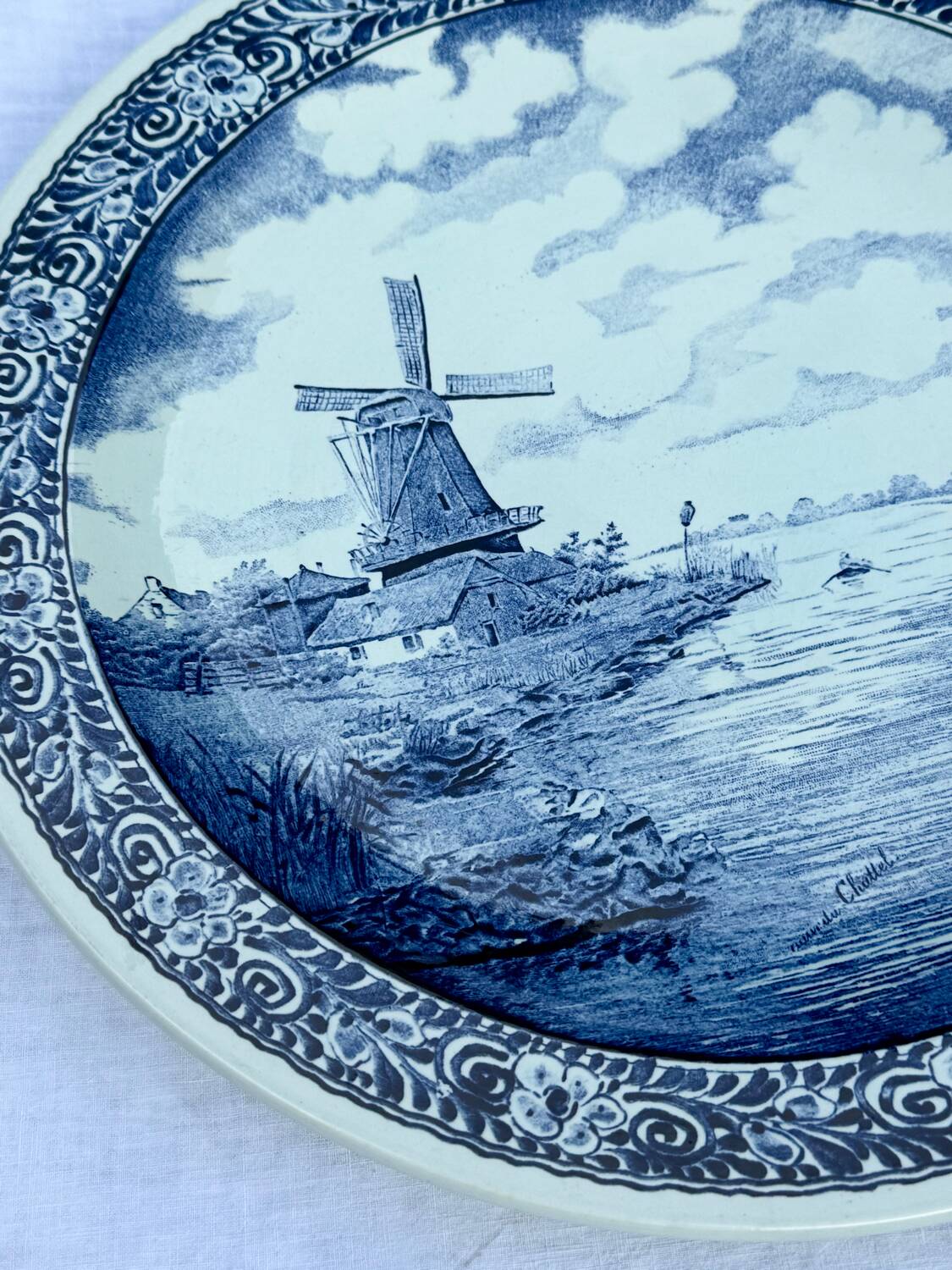 Plat en faïence - Delft’s
