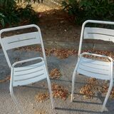 2 Chairs Tolix Garden Chairs