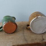 Ceramic miniatures, pot and pitcher