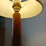 Wooden foot lamp