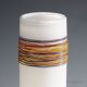 Vase en verre artistique vintage par l'école technique du verre Zwiesel, Allemagne
