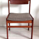 4 eetkamerstoelen H.W. Klein voor Bramin – teakhout – jaren 60