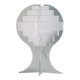 Table lamp in plexiglass by L.BRYLLE & P.JACOBSEN, Denmark design 1960