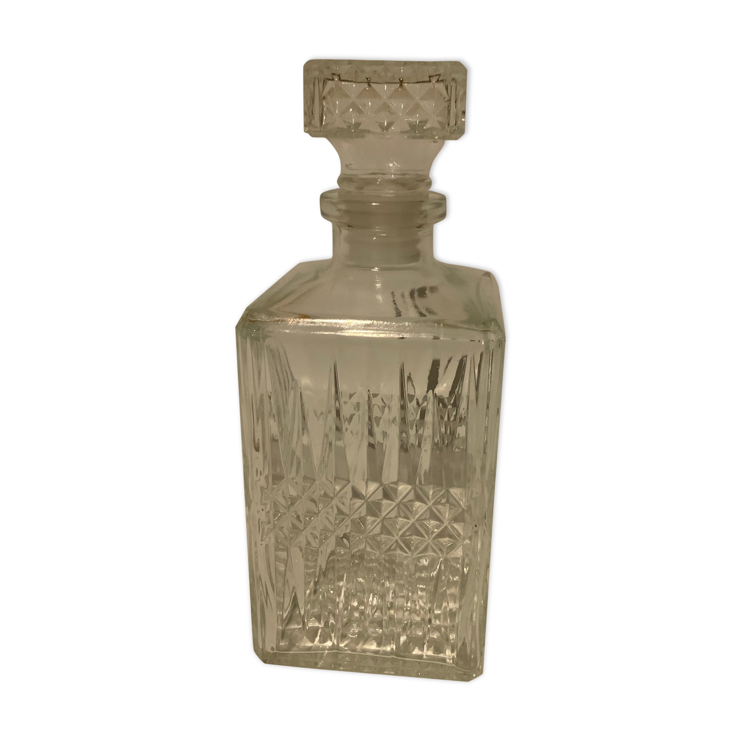 Selency whisky decanter x Monoprix Croisé Laroche