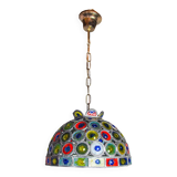 Brutalist chandelier by Felipe Derflingher for Feders, blown glass, 1960, Mexico