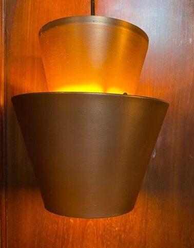 Copper hanging lamp