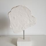 Greek woman's head in plaster