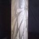 Kevin Stal (Son of Eric Saint Val) - Frosted glass bottle vase, h-48 cm.