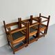 Lot 6 anciennes chaises scandinave"Corona" design années 60 Lennart Bender