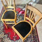 Vintage Luterna bistro chairs pair