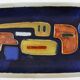 Mid-Century elongated glazed ceramic bowl, Belgium 1960s