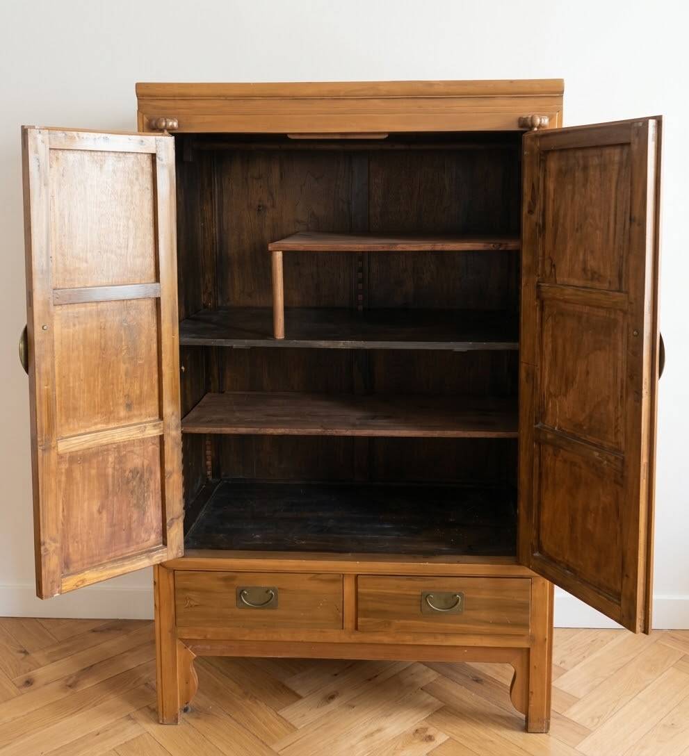 Armoire chinoise style traditionnel en bois