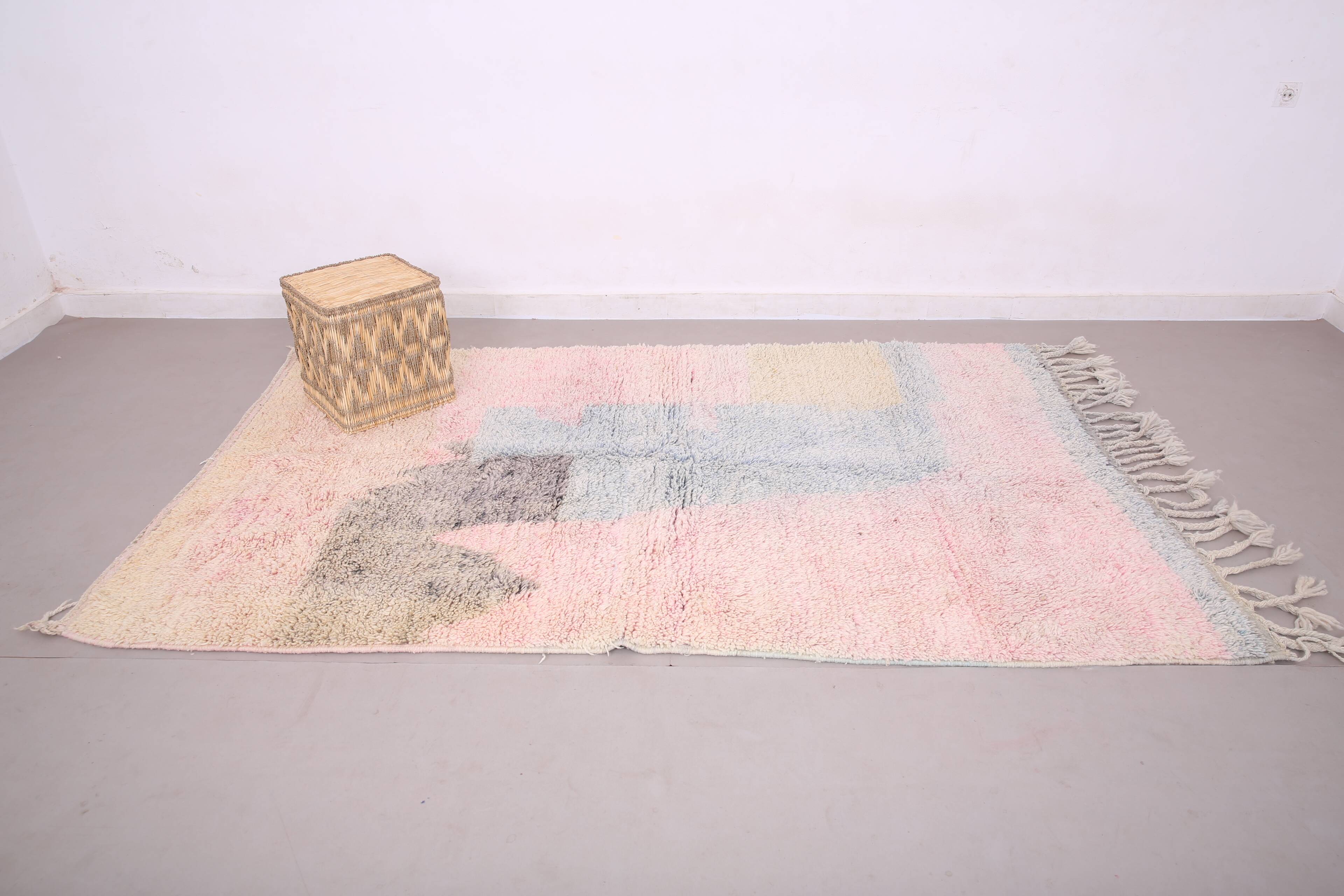 Vintage Boujaad Rug 160 x 262 cm - Berber Wool Rug - Moroccan Rug Handmade