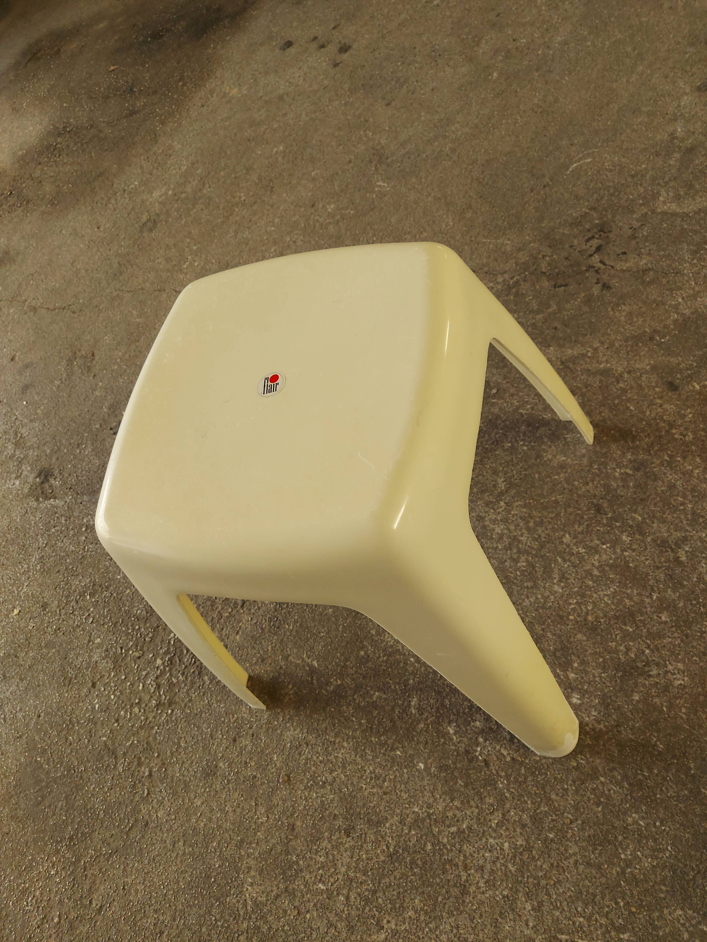 Vintage flair side table, for prisunic