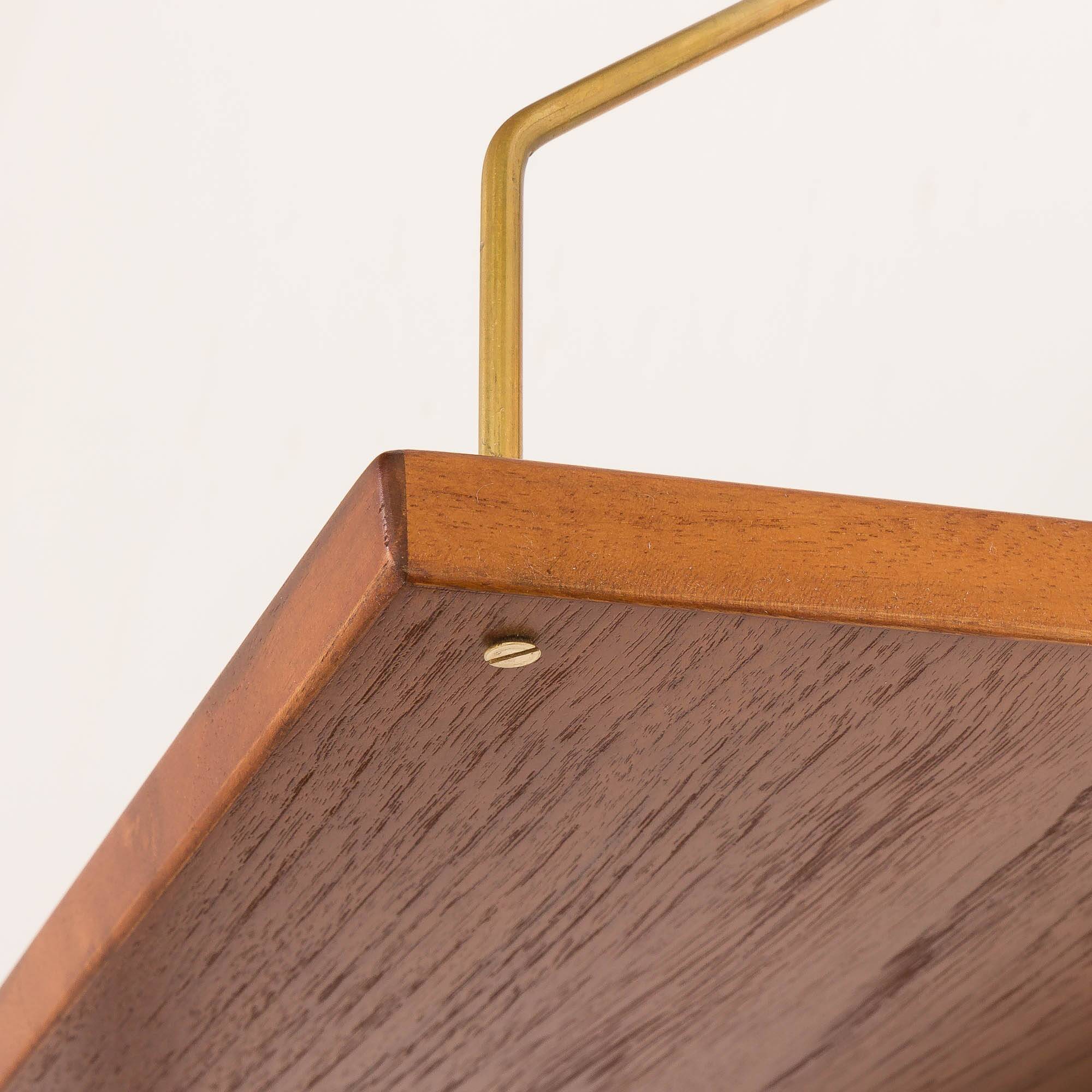 Hansen and Guldborg teak shelving unit, Denmark, 1960s