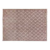 Vintage Turkish Oushak Rug Handwoven 167x238 cm