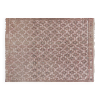 Tapis vintage turc de oushak tissé à la main 167x238 cm