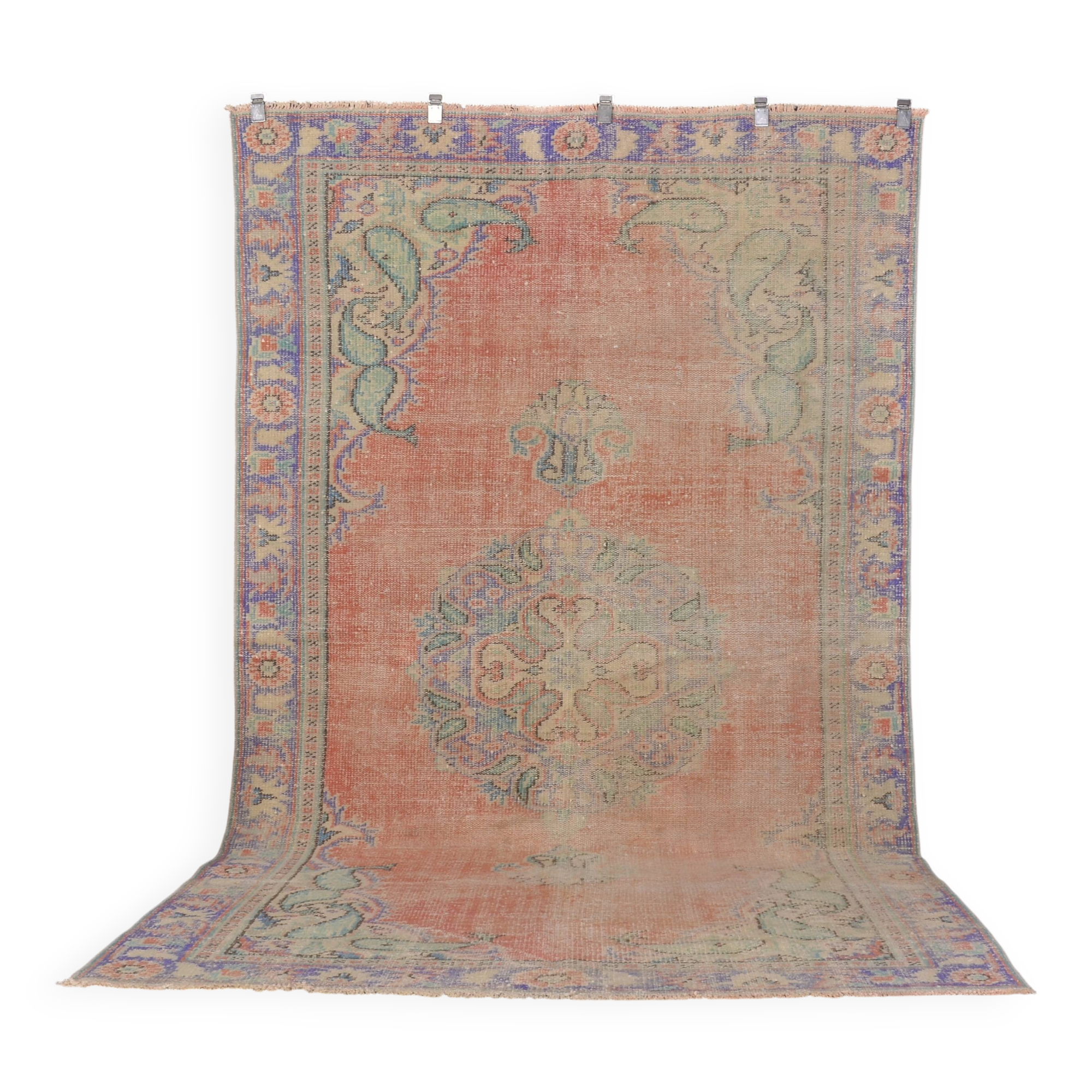Vintage Bohemian Floral Carpet sku 1265
