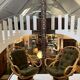 Pair of rattan armchairs