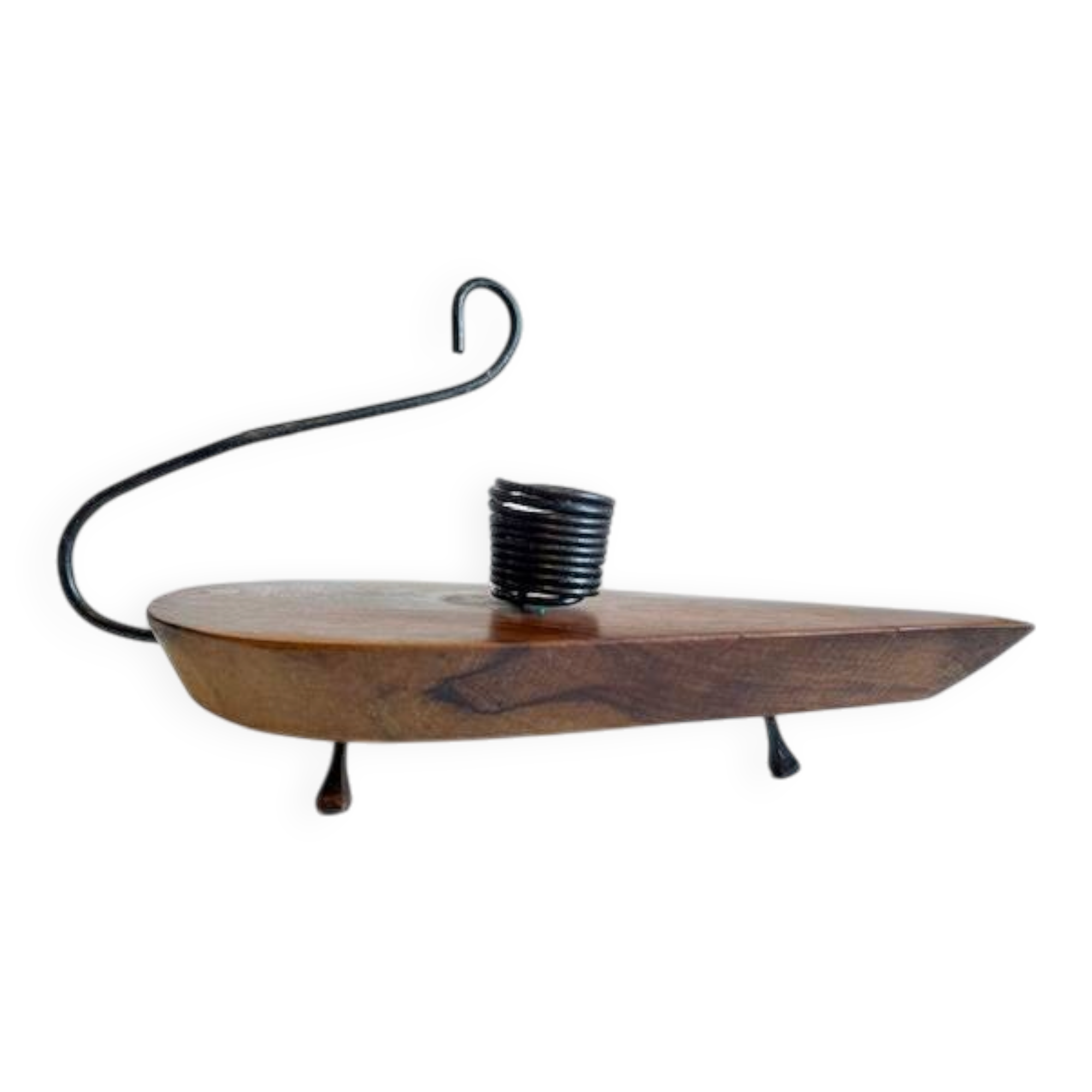 Brutalist vintage candleholder
