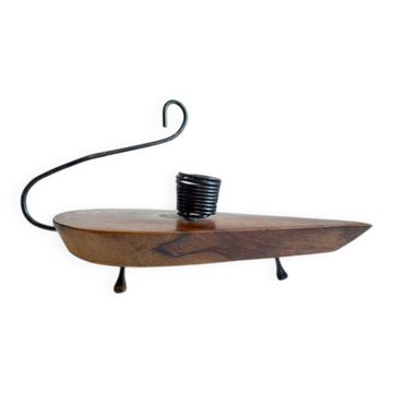 Brutalist Vintage Candle Holder