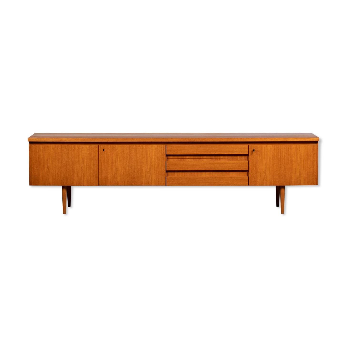 Vintage Scandinavian sideboard – 248 cm