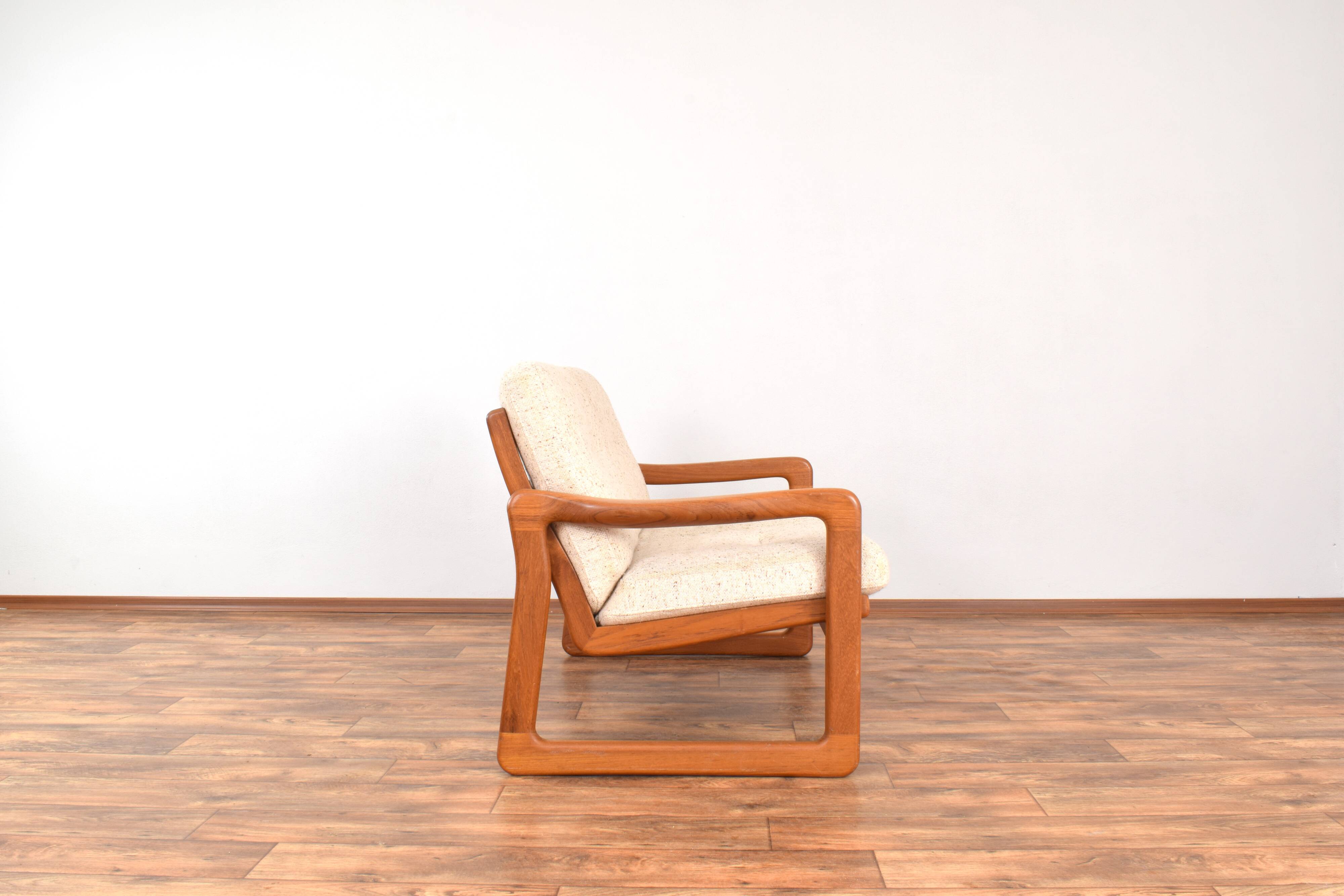 Mid-Century Danish Teak Sofa from Poul Jeppesen, 1970s.