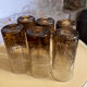 Verres tubes en verre soufflé fumée
