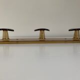 Smoked plastic coat rack