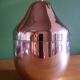 Vintage pear ice bucket in silver plated metal (silver plate)