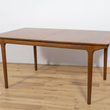 Table à manger extensible en teck du milieu du siècle de McIntosh, années 1960