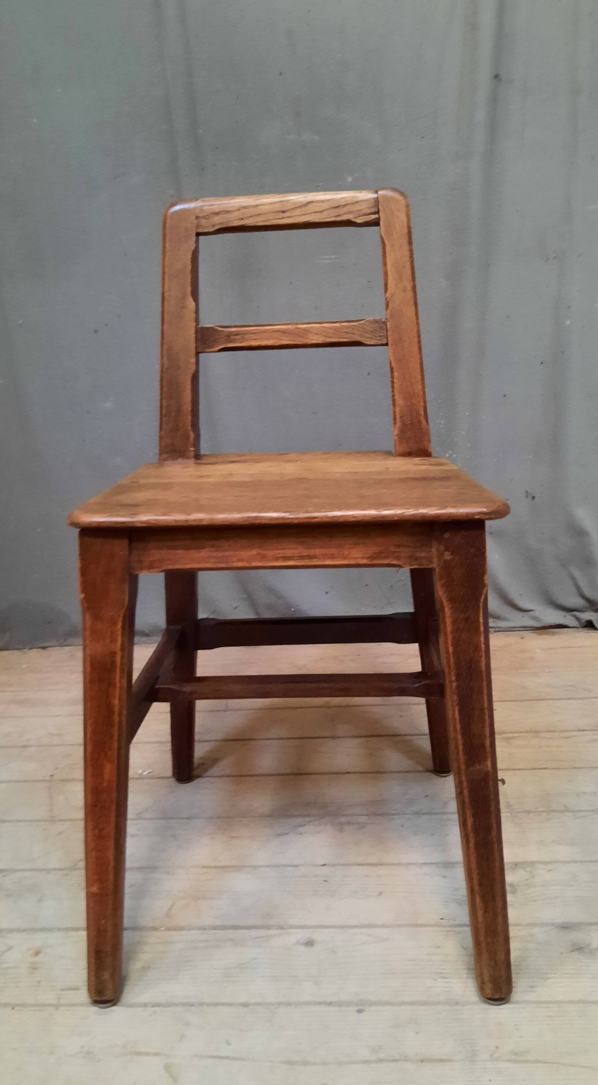 Rustic wooden chair