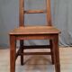 Rustic wooden chair
