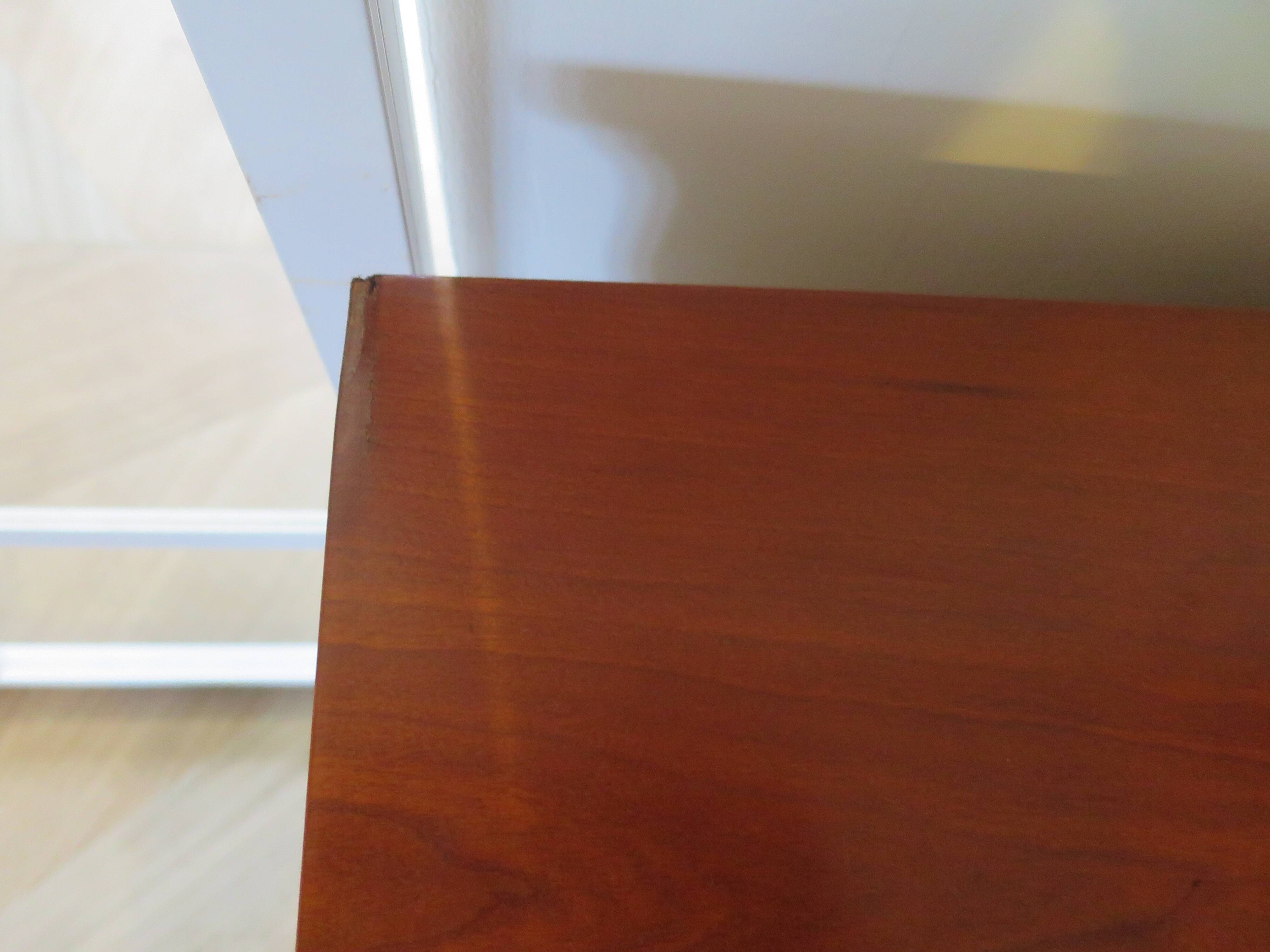 3-drawer chest of drawers with ogee - Louis Philippe style - 80s