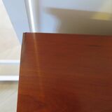 3-drawer chest of drawers with ogee - Louis Philippe style - 80s