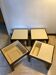 4 vintage Flair coffee tables