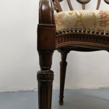 George III Mahogany armchair attributed to William and John Linnell circa 1775