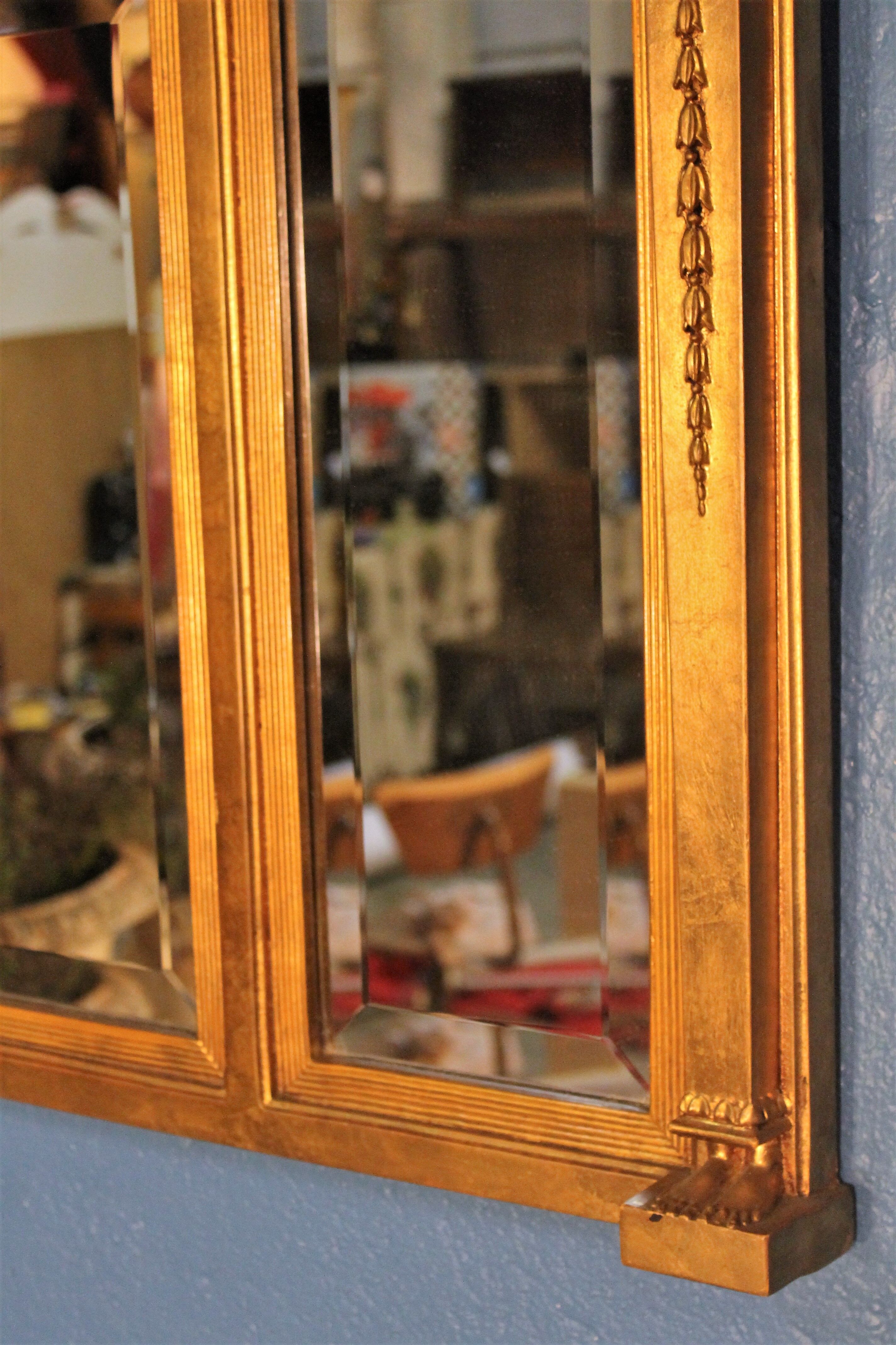 Wall mirror "Antique" 1960