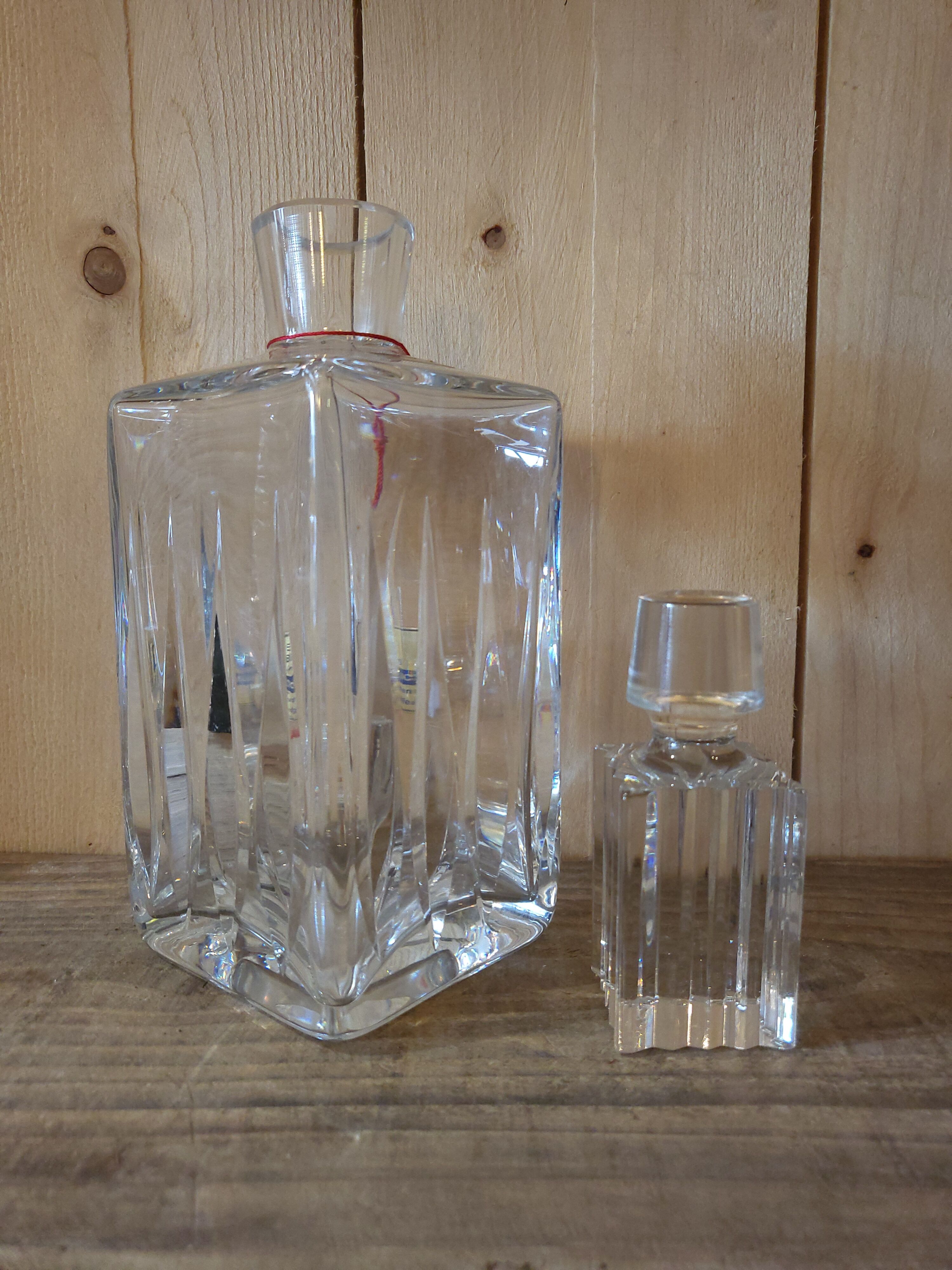 Decanter in crystal villeroy and Boch