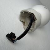 Lot of 3 old vintage slanted wall lights