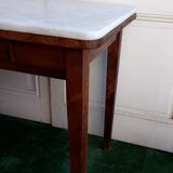 Table 90x58cm on old kitchen marble