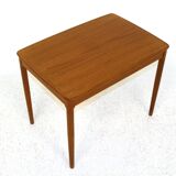 Teak side table, Yngvar Sandstrom, Sweden, 1960